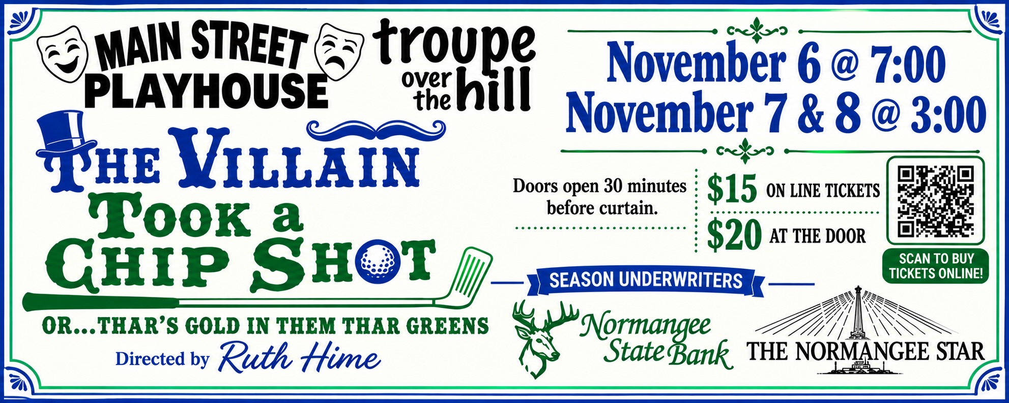 Troupe Over The Hill Box Office