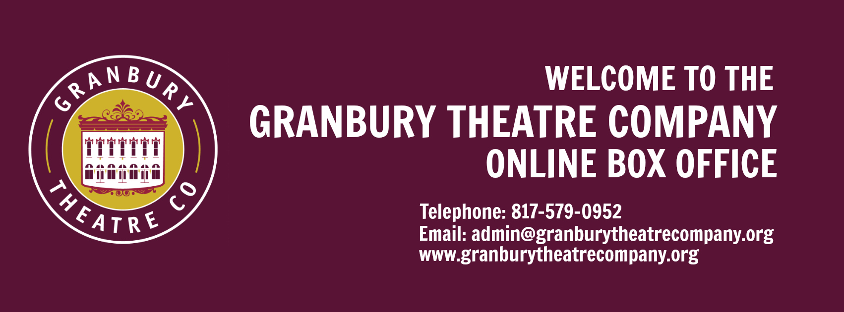 Granbury Theatre Company Box Office