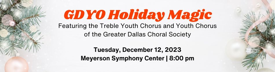 Greater Dallas Youth Orchestra Box Office