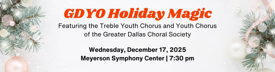 Greater Dallas Youth Orchestra Box Office